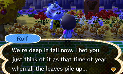 Rolf: We're deep in fall now. I bet you just think of it as that time of year when all the leaves pile up...