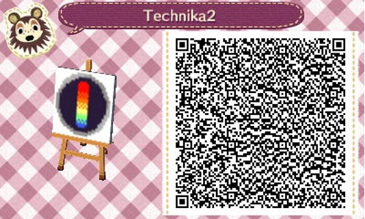 QR code for DJMAX Technika 2 Logo in Animal Crossing.