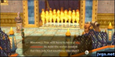 Fi: You will need a big container to hold enough water for that.