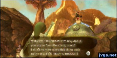 Robot: WHAT?! THE SUMMIT? Why didn't you say so?