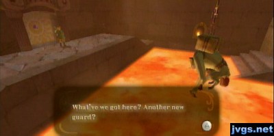 What've we got here? Another new guard?