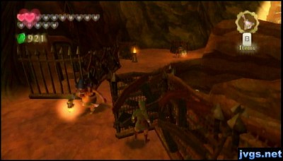 Sneaking up the mountain.