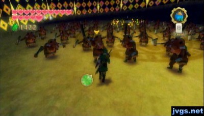 Lots and lots of enemies.