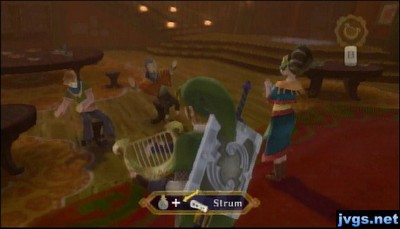 A successful harp performance at the Lumpy Pumpkin.