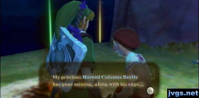 Beedle: My precious horned colossus beetle is missing!