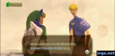 Stitch: If you do it, I'll give the beetle back.