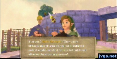 Obtaining 5 Deku hornets.