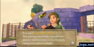 Obtaining five Faron grasshoppers.