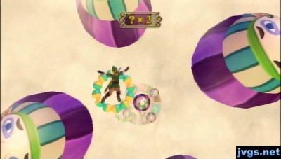 Skydiving game on Fun Fun Island.