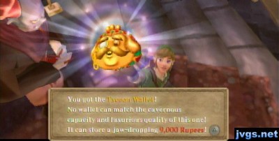 Getting the tycoon wallet.