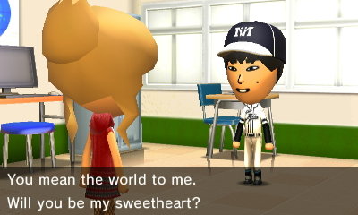 Annyong, to Lindsay: You mean the world to me. Will you be my sweetheart?