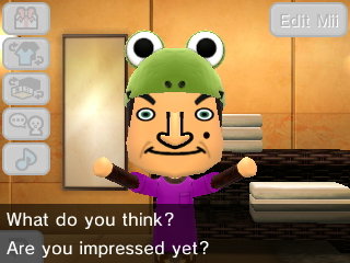 Mr. Bean, making a funny face: What do you think? Are you impressed yet?