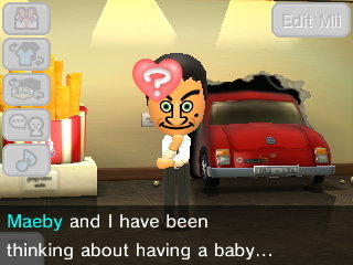 Mr. Bean: Maeby and I have been thinking about having a baby.