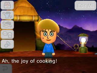 Blake: Ah, the joy of cooking!