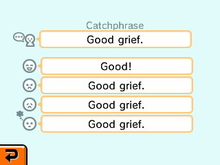 Charlie Brown catchphrases: Good grief. Good! Good grief. Good grief. Good grief.