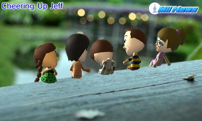 Mii News: Cheering Up Jeff