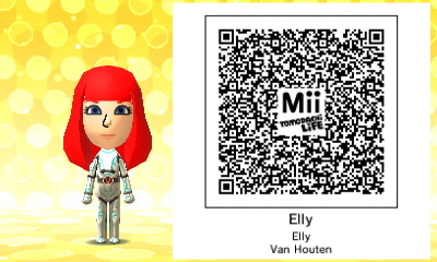 Elly from Xenogears Mii QR code