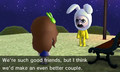 Gaston, to Breezy: We're such good friends, but I think we'd make an even better couple.