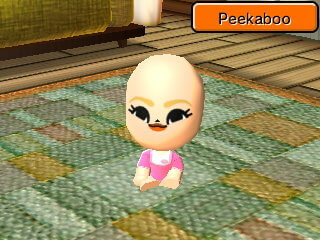 Baby Grace, daughter of Stella and Villager.
