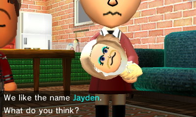 Xavier and Hailey: We like the name Jayden. What do you think?