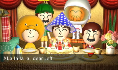 La la la la, dear Jeff...