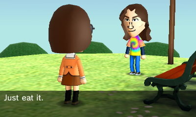 Weird Al, to Velma: Just eat it.