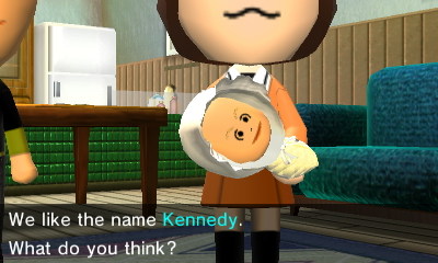 We like the name Kennedy. What do you think?