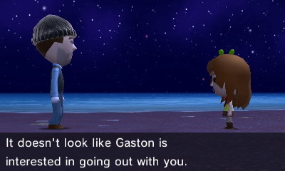 Kevin Love, to Breezy: It doesn't look like Gaston is interested in going out with you.