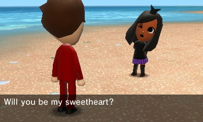 Madison, to Kevin Love: Will you be my sweetheart?
