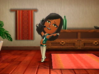 Marina dances after eating her all-time favorite food.