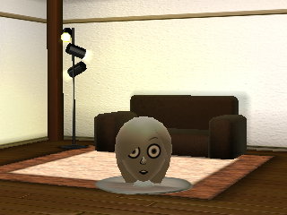 Rosalina melts after eating her worst ever food in Tomodachi Life.
