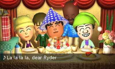 La la la la, dear Ryder...
