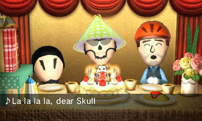 La la la la, dear Skull...
