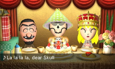 La la la la, dear Skull...