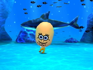 SpongeBob SquarePants dances after eating his all-time favorite food.