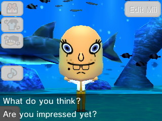 SpongeBob, making a funny face: What do you think? Are you impressed yet?