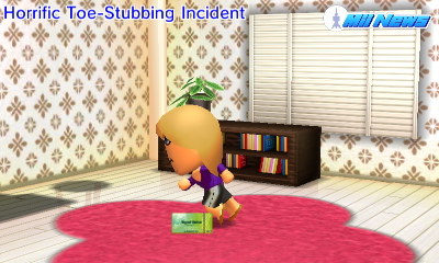 Mii News: Horrific Toe-Stubbing Incident