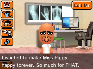 Zoidberg: I wanted to make Miss Piggy happy forever. So much for THAT.